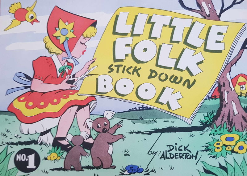 Little Folk Stick Down Book (New Century, 1950? series) #1 ([1950?])