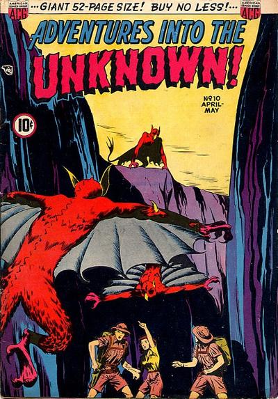 Adventures into the Unknown (ACG, 1948 series) #10 (April-May 1950)