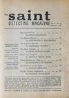 The Saint Detective Magazine British Edition (Magazine Enterprises, 1952? series) v5#6 — The Saint Detective Magazine (page 1)