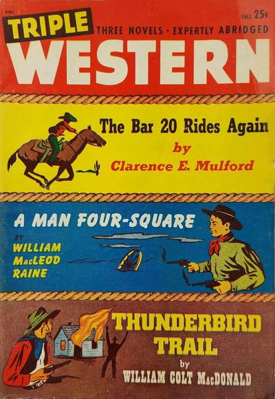 Triple Western (Best, 1947 series) v1#3