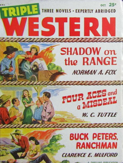 Triple Western  v7#11 (October 1950)