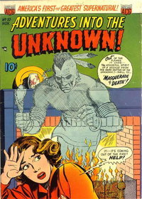 Adventures into the Unknown  #37 (November 1952)
