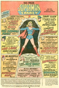 The Superman Family (DC, 1974 series)  #168 (December 1974-January 1975) — Untitled