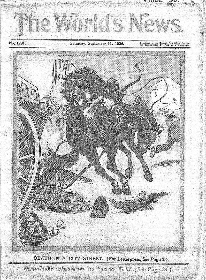 The World's News (Daily Telegraph, 1901 series) #1291 (11 September 1926)