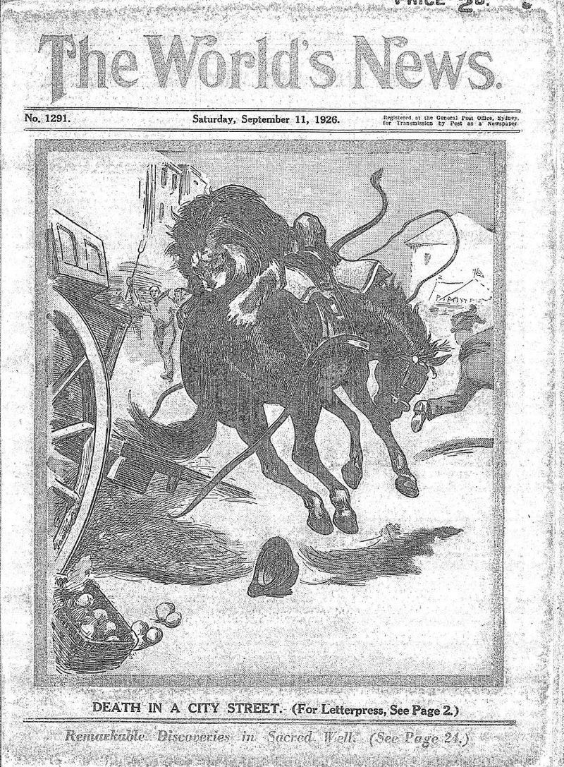 The World's News (Daily Telegraph, 1901 series) #1291 (11 September 1926)