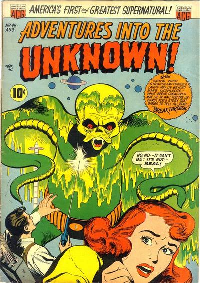 Adventures into the Unknown  #46 (August 1953)
