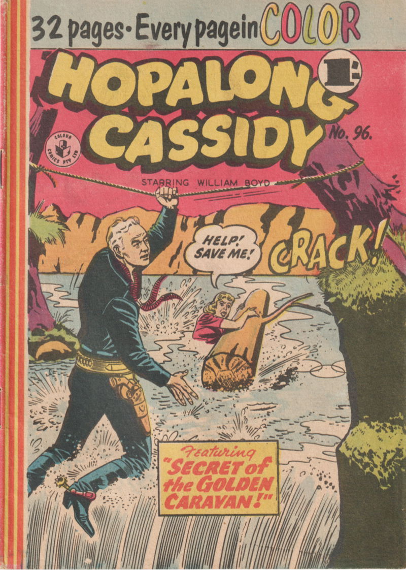 Hopalong Cassidy (Colour Comics, 1954 series) #96 ([May 1957])