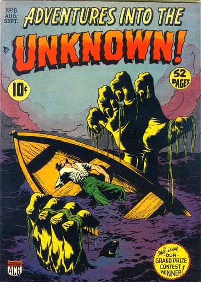 Adventures into the Unknown  #6 (August-September 1949)