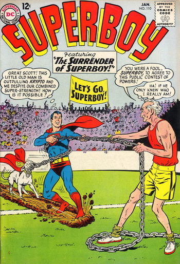 TheSurrender of Superboy!