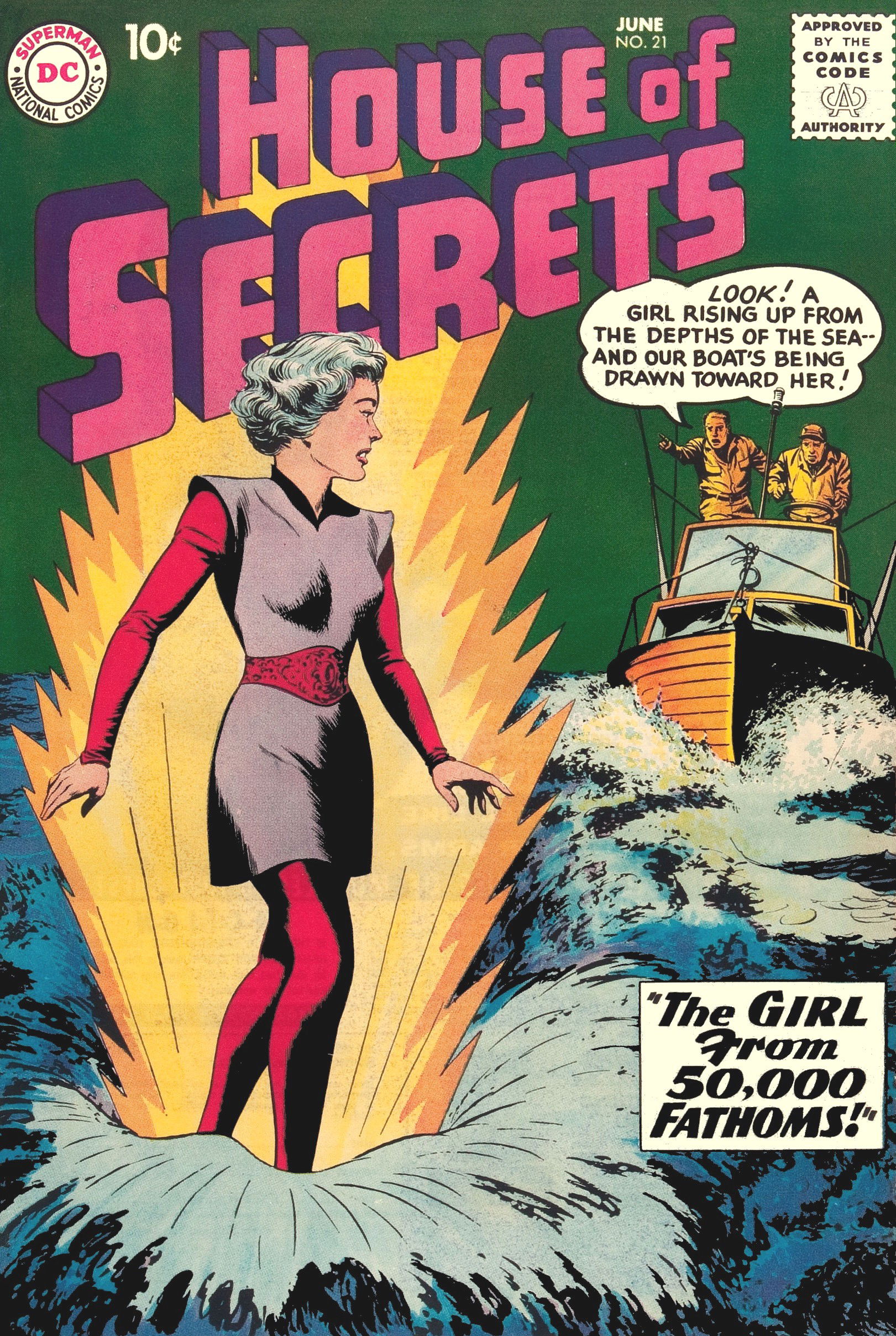 House of Secrets (DC, 1956 series) #21 (June 1959)