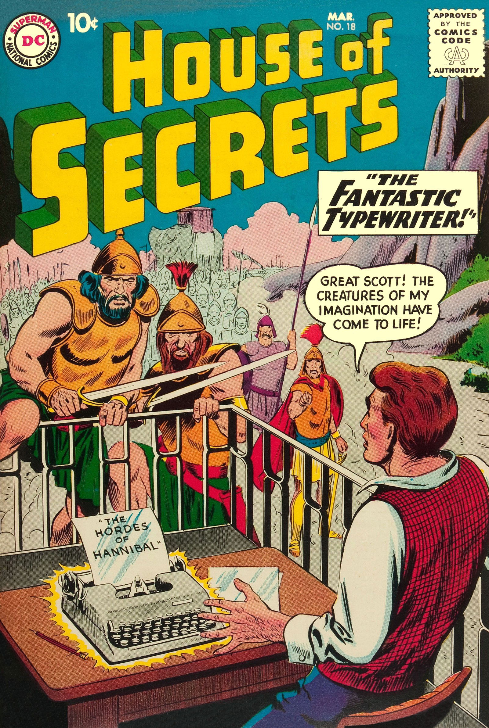 House of Secrets (DC, 1956 series) #18 (March 1959)