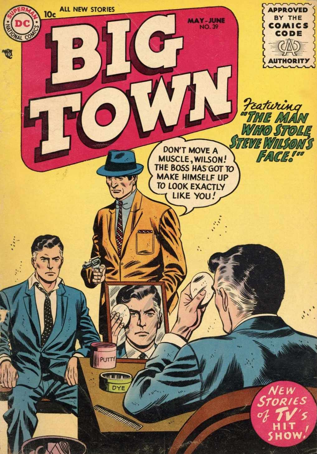 Big Town (DC, 1951 series) #39 (May-June 1956)