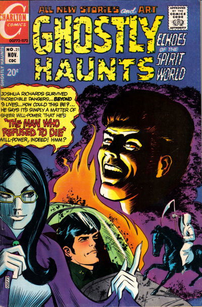 Ghostly Haunts (Charlton, 1971 series) #21 November 1971