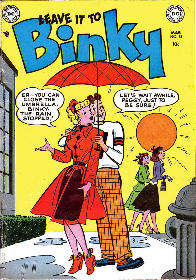 Leave it to Binky (DC, 1948 series) #38 (March 1954)