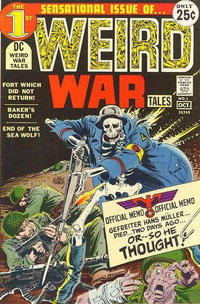 Weird War Tales (DC, 1971 series)  #1 (September-October 1971)