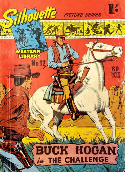 Silhouette Western Library (Reigate, 1957? series) #12 (March 1958)