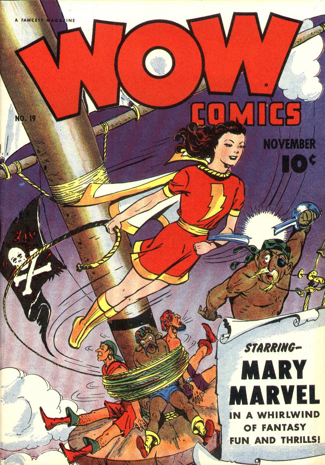 Wow Comics (Fawcett, 1940 series) #19 (November 1943)