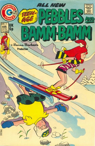 Pebbles And Bamm-Bamm (Charlton, 1972 series) #21 (August 1974)