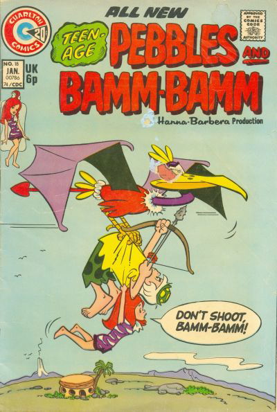 Pebbles And Bamm-Bamm (Charlton, 1972 series) #18 (January 1974)