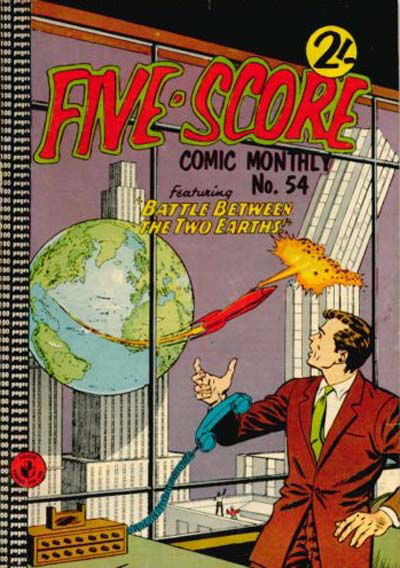 Five-Score Comic Monthly (Colour Comics, 1961 series) #54 (October 1962)