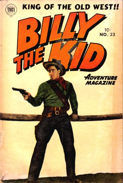 Billy the Kid Adventure Magazine (Toby, 1950 series) #22 (April-May 1954)