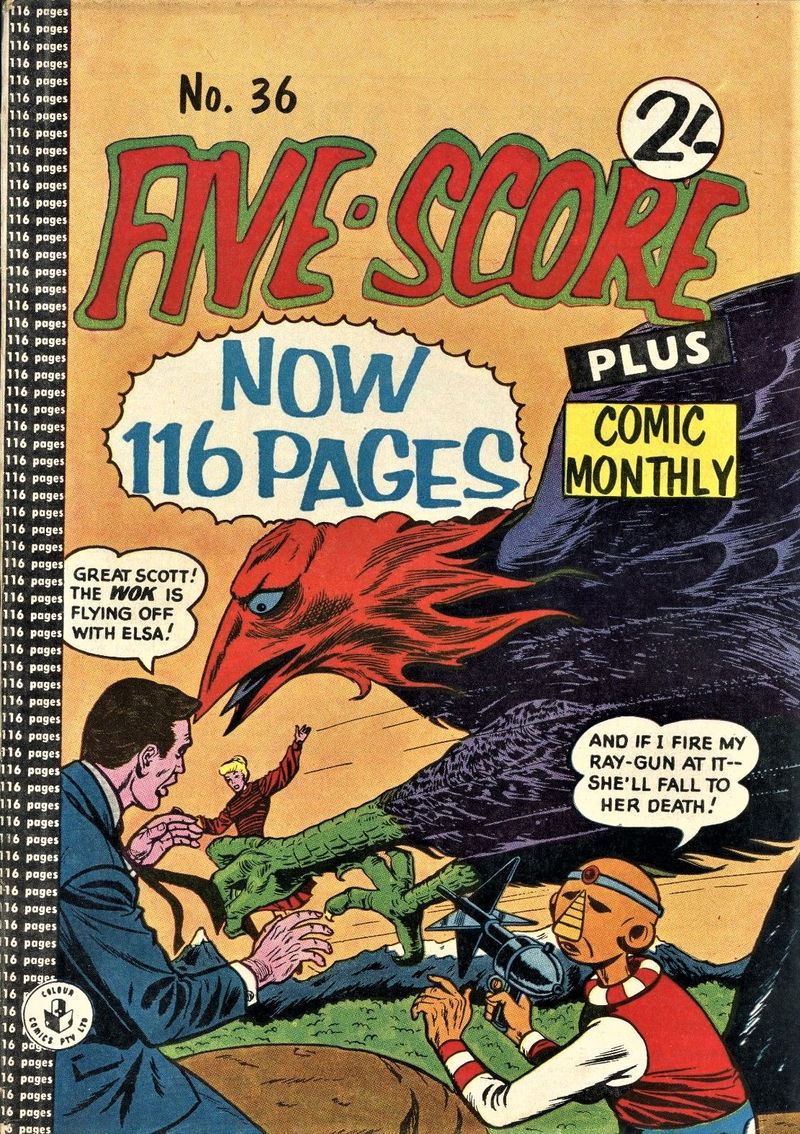 Five-Score Plus Comic Monthly (Colour Comics, 1960 series) #36 (April 1961)