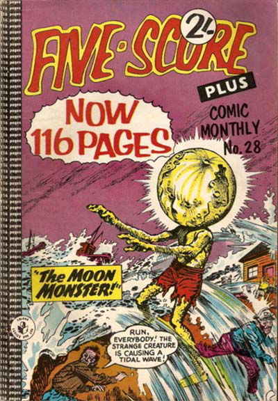 Five-Score Plus Comic Monthly (Colour Comics, 1960 series) #28 (August 1960)