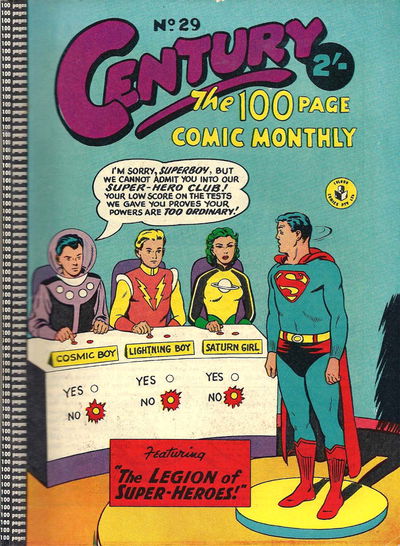 Century the 100 Page Comic Monthly (Colour Comics, 1956 series) #29 [October 1958?]