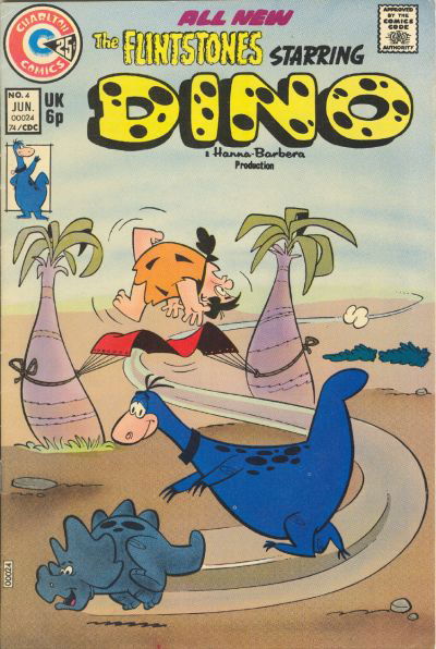 Dino (Charlton, 1973 series) #4 (June 1974)