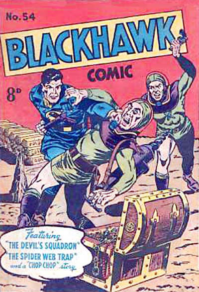 Blackhawk Comic (Youngs, 1949 series) #54 ([July 1953?])