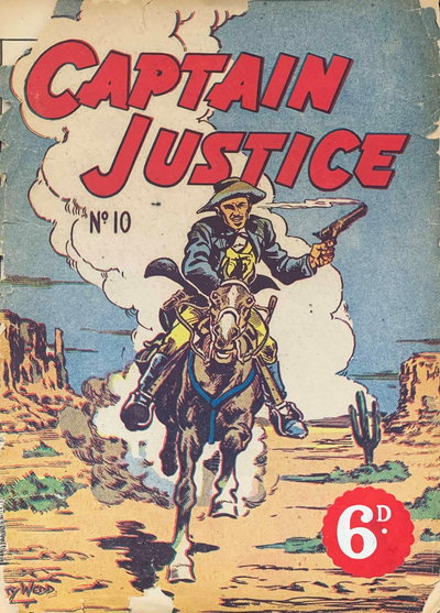 Captain Justice  #10 ([September 1951?])