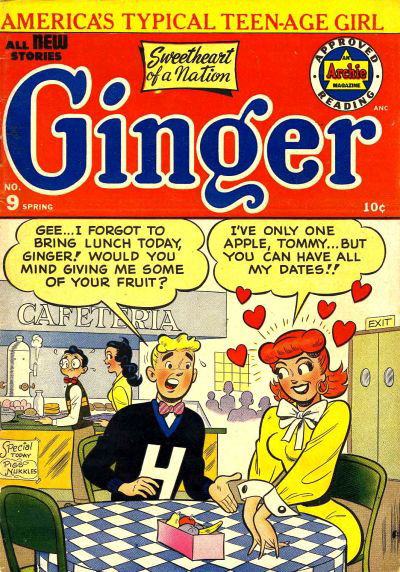 Ginger (Archie, 1951? series) #9 (Spring 1954)