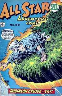 All Star Adventure Comic (Colour Comics, 1960 series) #50 [April 1968?]