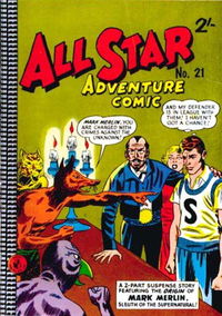 All Star Adventure Comic (Colour Comics, 1960 series) #21