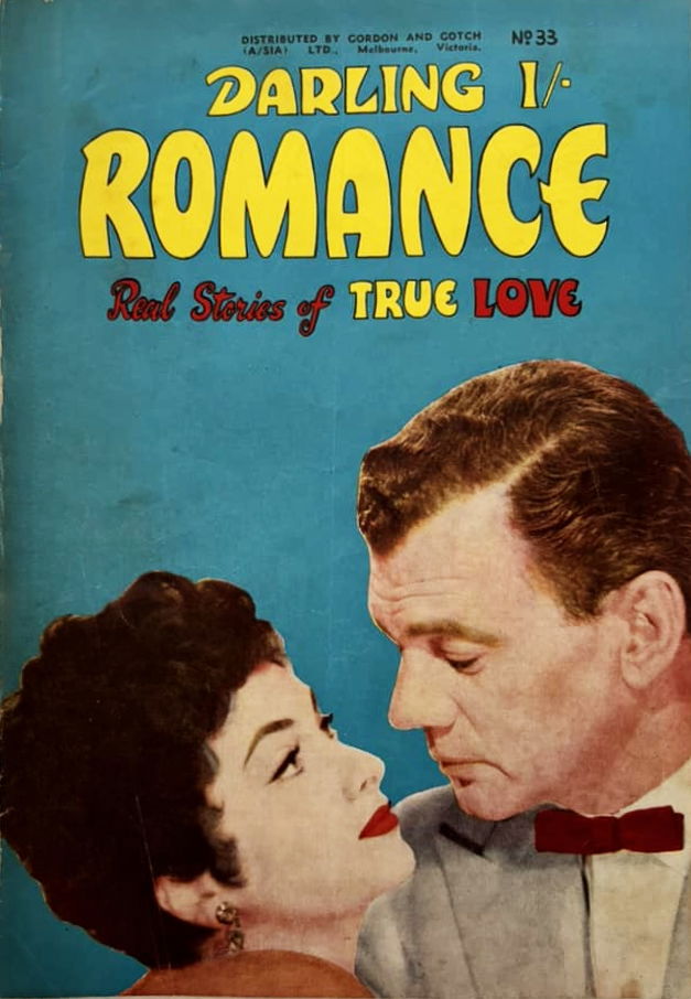 Darling Romance Real Stories of True Love (Action Comics, 1954? series) #33 ([July 1955?])