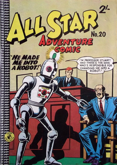 All Star Adventure Comic  #20 ([March 1963?])