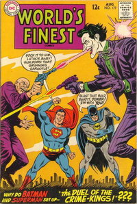 World's Finest Comics (DC, 1941 series)  #177 (August 1968) — The Duel of the Crime-Kings!