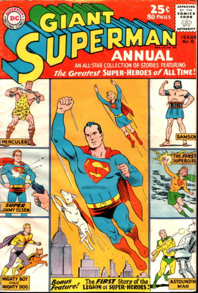 Superman Annual (DC, 1960 series) #6 Winter 1962-1963