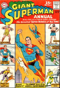Superman Annual (DC, 1960 series)  #6 (Winter 1962-1963) — The Greatest Super-Heroes of All Time!
