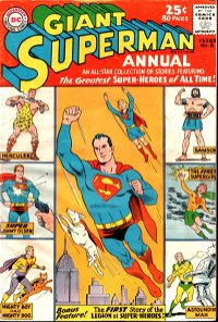 Superman Annual (DC, 1960 series) #6 — The Greatest Super-Heroes of All Time!