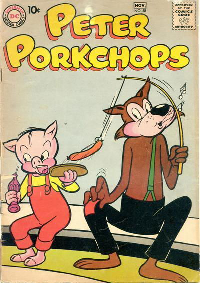 Peter Porkchops (DC, 1949 series) #58 October-November 1958