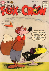 The Fox and the Crow (DC, 1952 series)  #52 (October 1958) — Untitled