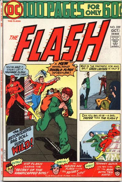 The Flash (DC, 1959 series) #229 (September-October 1974)