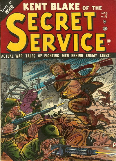 Kent Blake of the Secret Service  #6 (March 1952)