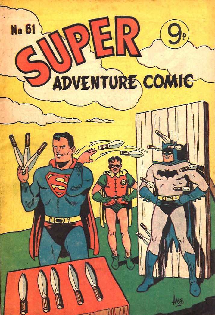 Super Adventure Comic (Colour Comics, 1950 series) #61 ([July 1955])