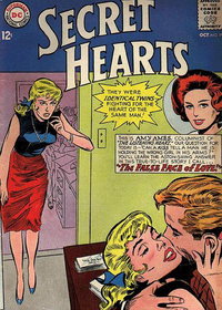 Secret Hearts (DC, 1949 series)  #99 (October 1964) — The False Face of Love!