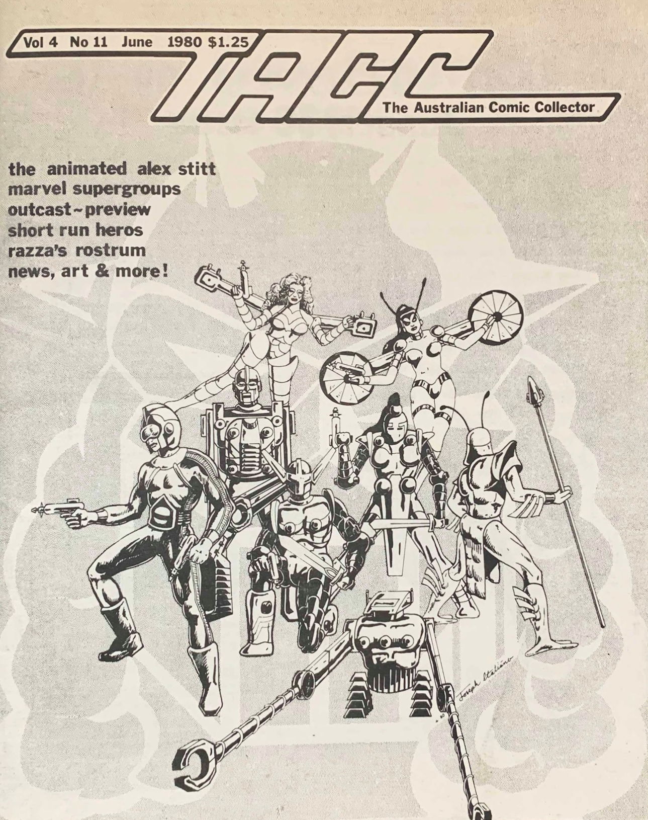 The Australian Comic Collector (Unknown, 1976 series) v4#11 ([June 1980?])