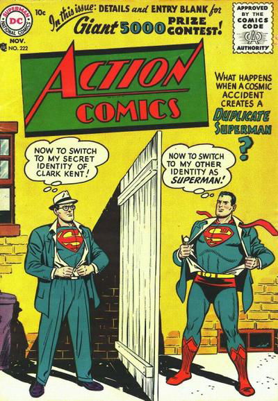 Action Comics (DC, 1938 series) #222 November 1956