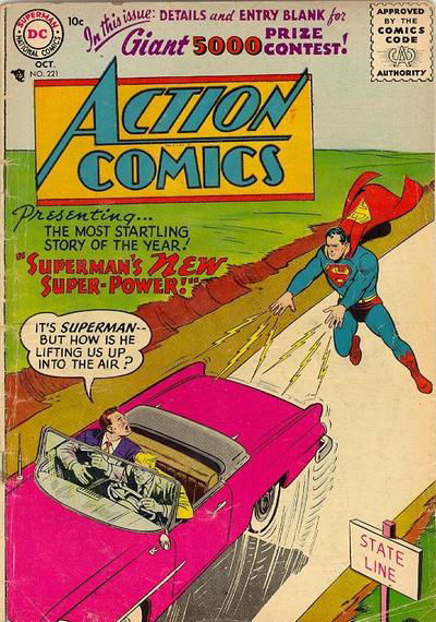 Action Comics (DC, 1938 series) #221 October 1956