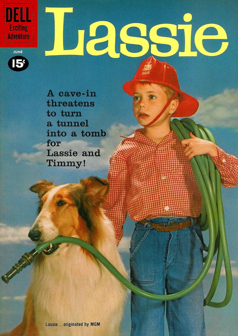 Lassie (Dell, 1957? series) #53 (April-June 1961)